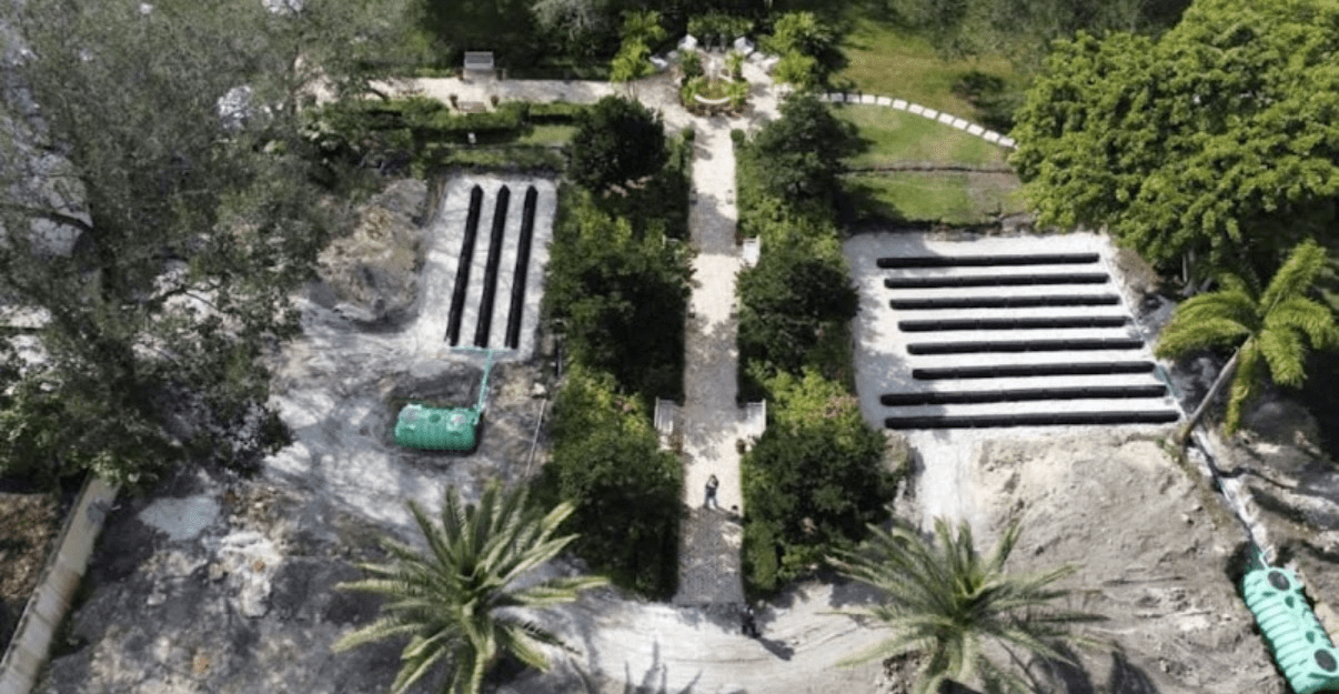 drainfield installation homestead